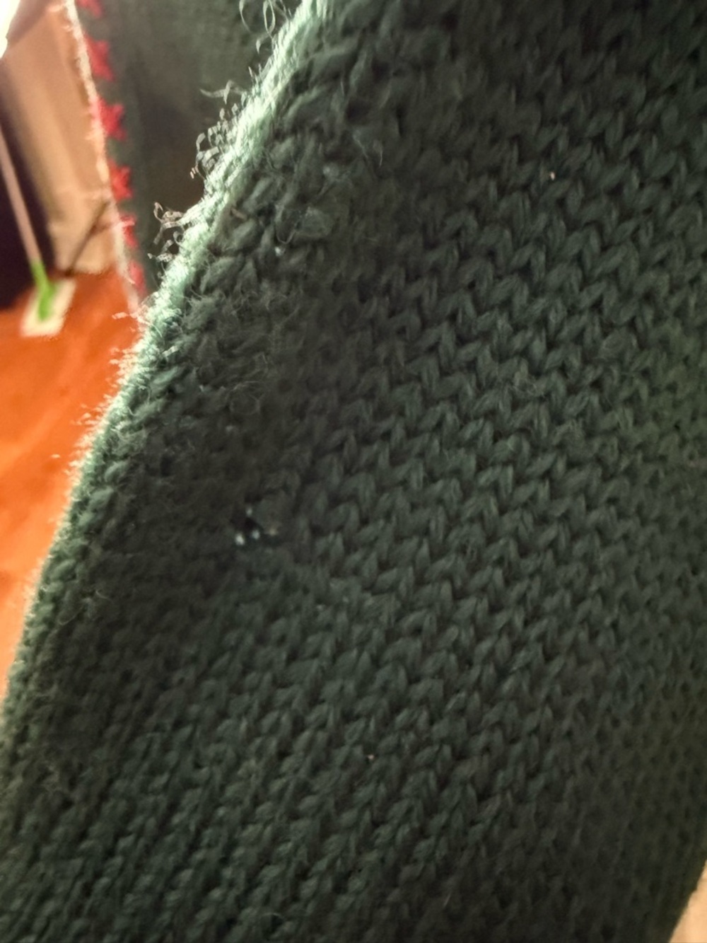 Vintage Laura Ashley Cottagecore Wool Cardigan Sweater - Picture 9 of 9